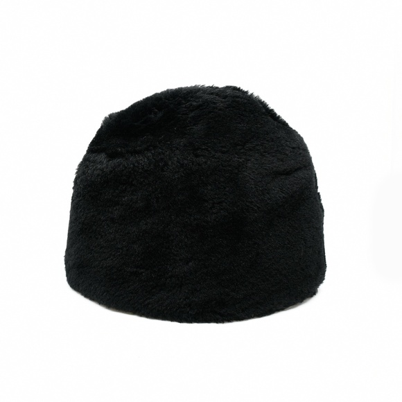 STETSON Vintage Genuine Lambskin Fur Cossack Hat in Black Size L Made in Canada - Picture 3 of 11